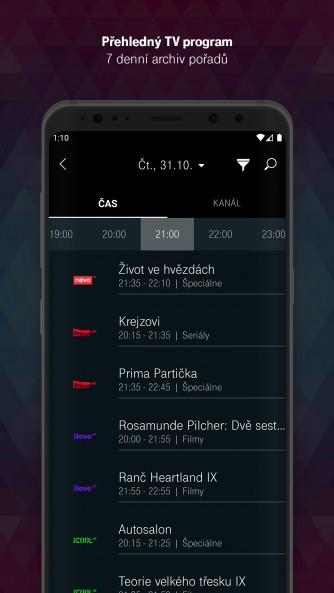 T-Mobile TV GO - EPG