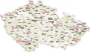 Rozhledny s vysílači T-Mobile